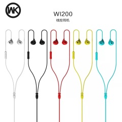 WK wi200线控手机耳机安卓iPhone苹果手机通用入耳式潮牌糖果新款