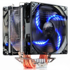 超频三（PCCOOLER）东海X6 CPU散热器 双风扇 支持AM4